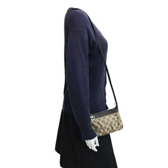 GUCCI Brown Leather Shoulder Bag - Picture 9 of 9